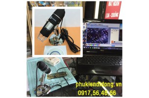 Kính hiển vi D500 Kết nối trực tiếp LCD qua cổng USB